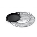 Weber Gourmet BBQ System – Pfannen-Set  für Holzkohle-Grills 57 cm